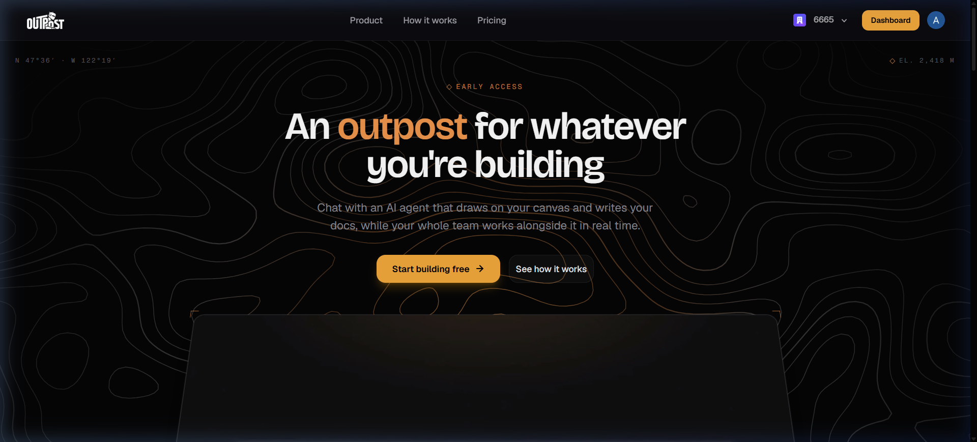 OUTPOST AI workspace